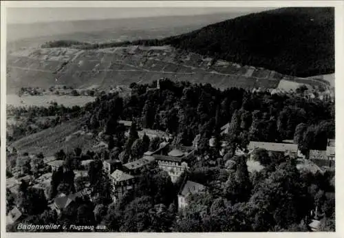 Ak Badenweiler im Schwarzwald, Fliegeraufnahme