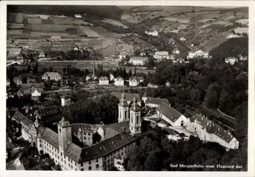 Ak Bad Mergentheim in Tauberfranken, Fliegeraufnahme