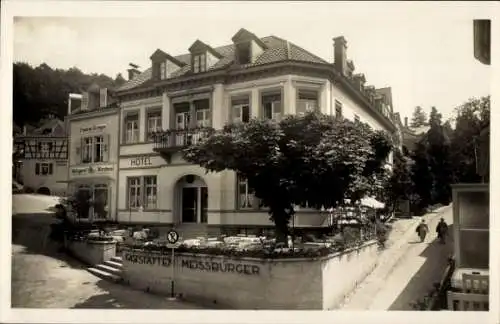 Ak Badenweiler im Schwarzwald, Hotel Pension Meißburger