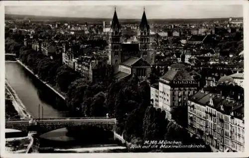 Ak München, Teilansicht, Maximilianskirche