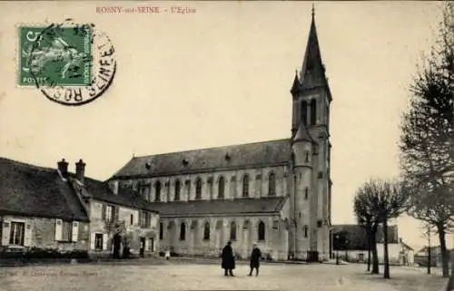 Ak Rosny sur Seine Yvelines, Kirche