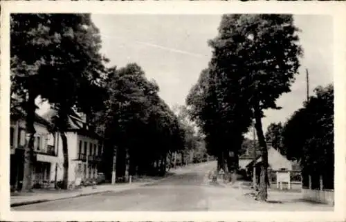 Ak Bourron Marlotte Seine et Marne, Carrefour du Pave du Roy