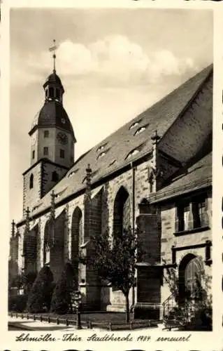 Ak Schmölln in Thüringen, Stadtkirche