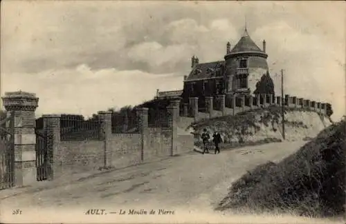 Ak Ault Somme, Le Moulin de Pierre