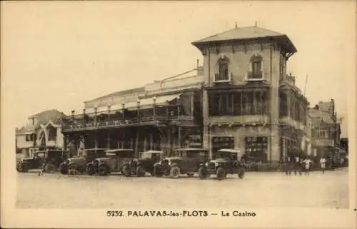 Ak Palavas les Flots Hérault, Le Casino