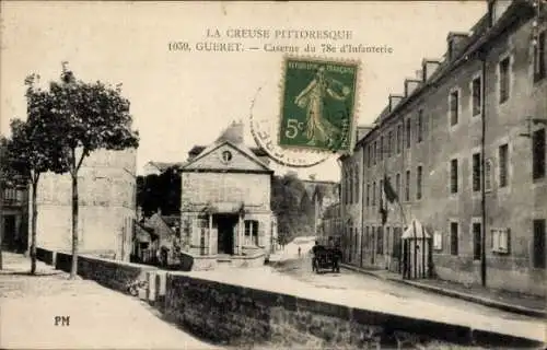 Ak Gueret Creuse, Caserne du 78e d'Infanterie