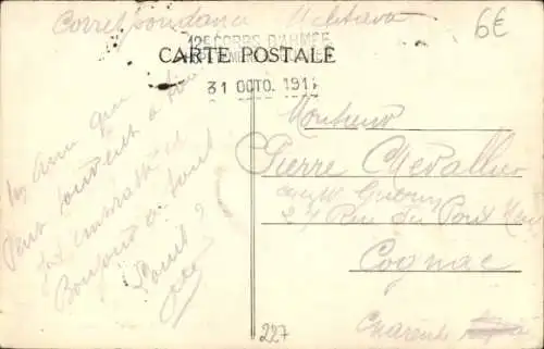 Ak Gueret Creuse, Villa Bellevue