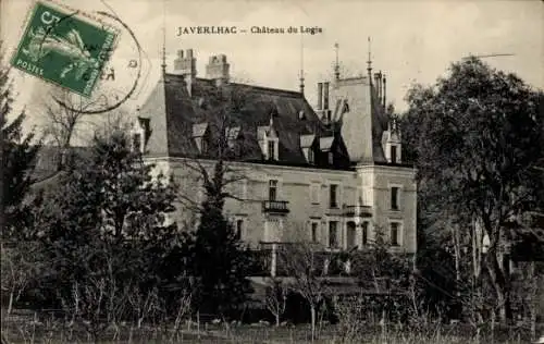 Ak Javerlhac Dordogne, Chateau du Logis