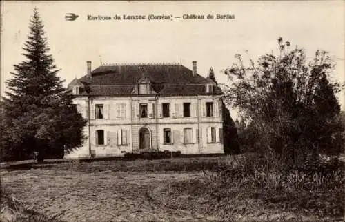 Ak Le Lonzac Corrèze, Chateau du Bordas