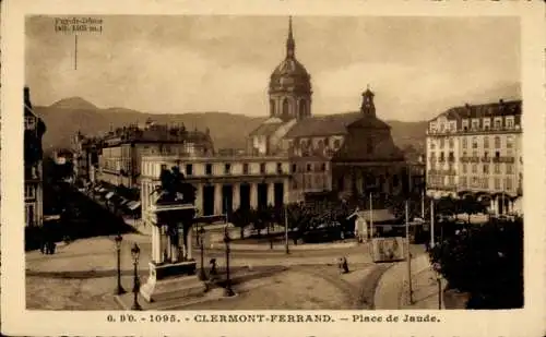 Ak Clermont Ferrand Puy de Dôme, Place de Jaude