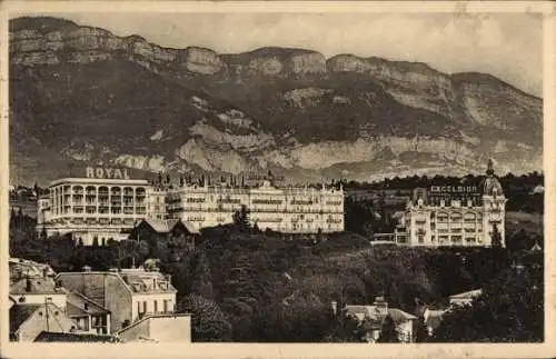 Ak Aix les Bains Savoie, Hotel Excelsior, Hotel Splendide, Hotel Royal