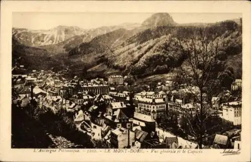 Ak Le Mont Dore Puy de Dôme, Gesamtansicht, Capucin