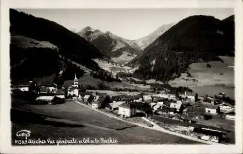 Ak Areches Savoie, Gesamtansicht, Col de la Bathie