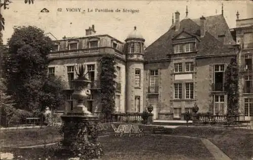 Ak Vichy-Allier, Pavillon de Sevigne