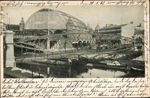 Ak Berlin Mitte, Bahnhof Friedrichstraße