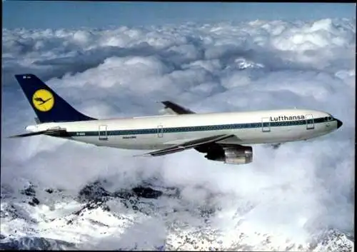 Ak Deutsches Passagierflugzeug der Lufthansa, Airbus A 300