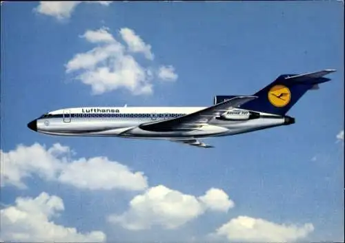 Ak Deutsches Passagierflugzeug, Lufthansa, Boeing 727 Europa Jet