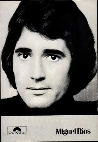 Ak Sänger Miguel Rios, Porträt, Polydor