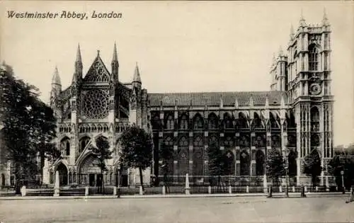 Ak Stadt Westminster London England, Westminster Abbey