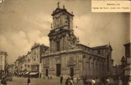 Ak Brüssel Brüssel, Kirche Saint Josse ten Noode