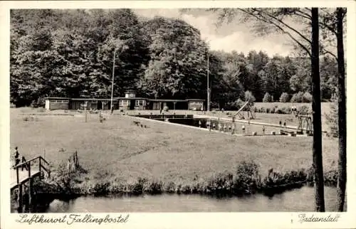 Ak Bad Fallingbostel Lüneburger Heide, Badeanstalt