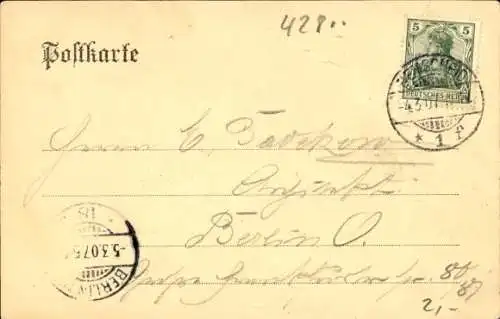 Künstler Ak Remscheid im Bergischen Land, Talsperre