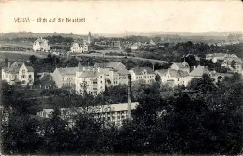 Ak Weida in Thüringen, Panorama, Neustadt