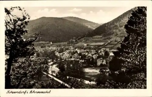 Ak Sitzendorf in Thüringen, Panorama