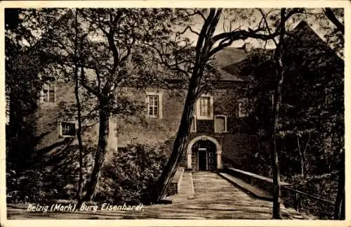 Ak Belzig Brandenburg, Burg Eisenhardt, Eingang