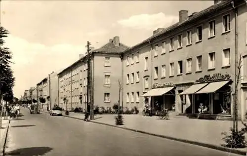 Ak Rathenow im Havelland, Goethestraße, Geschäfte