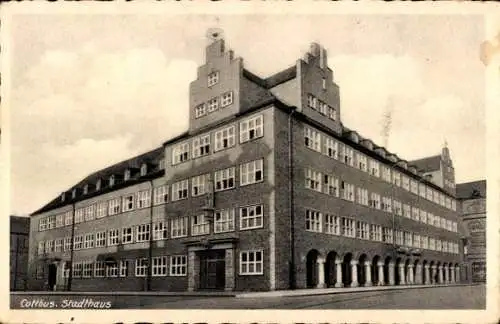 Ak Cottbus in der Niederlausitz, Stadthaus