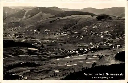 Ak Bernau im Schwarzwald, Fliegeraufnahme