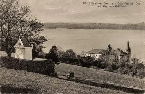 Ak Leoni Berg am Starnberger See Oberbayern, Hotel Pension Leoni