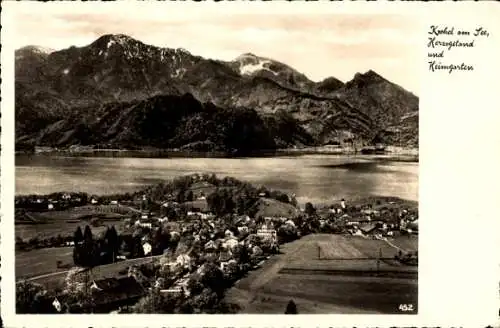 Ak Kochel am See Oberbayern, Herzogstand, Heimgarten