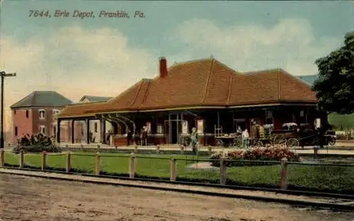 Ak Franklin Pennsylvania USA, Erie Depot