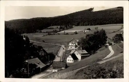 Ak Hinterwinkel Deštné v Orlických horách Deschnei im Adlergebirge Reg. Königgrätz, Teilansicht