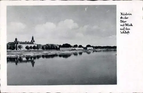 Ak Kostrzyn nad Odrą Cüstrin Ostbrandenburg, Schloss