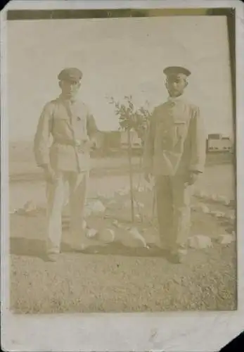 Foto Ak Deutsch-Südwestafrika, Kolonialtruppen