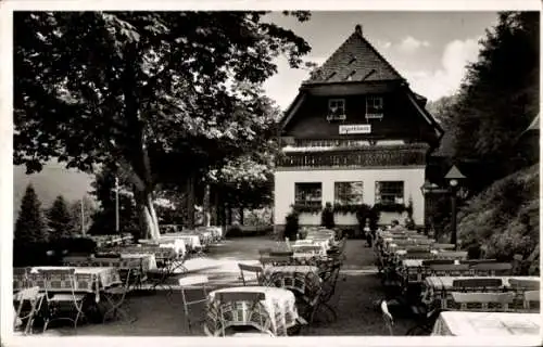 Ak Freiburg im Breisgau, Waldrestaurant Jägerhäusle