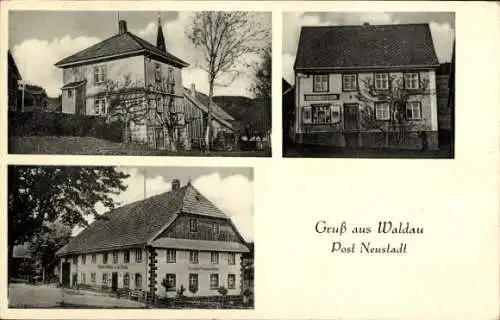 Ak Waldau Titisee Neustadt im Breisgau Schwarzwald, Gasthaus