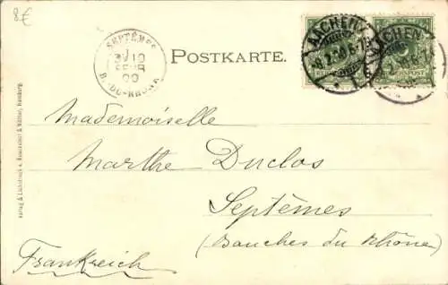 Passepartout Litho Aachen, Rathaus