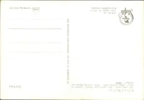Ak Schauspieler Alfred Müller, Portrait, Autogramm