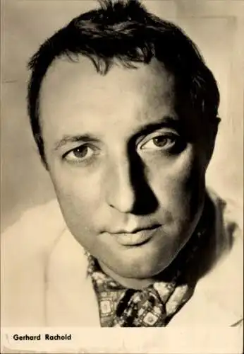 Ak Schauspieler Gerhard Rachold, Portrait, Defa, Die schwarze Galeere