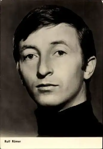 Ak Schauspieler Rolf Römer, Portrait