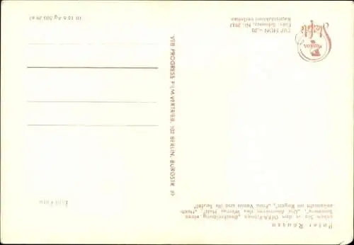 Ak Schauspieler Peter Reusse, Portrait