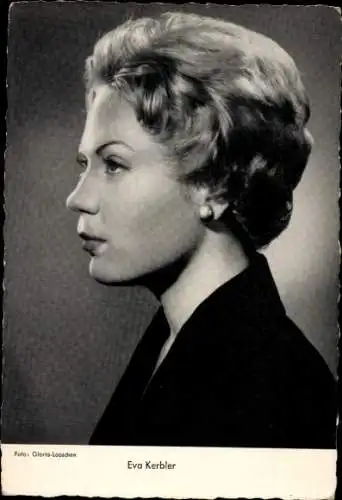 Ak Schauspielerin Eva Kerbler, Portrait