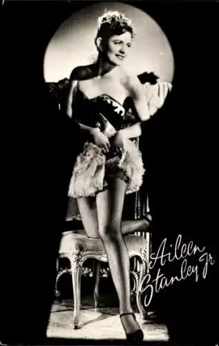Ak Schauspielerin Aileen Stanley Jr., Portrait