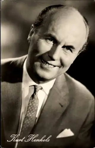 Ak Schauspieler Kurt Henkels, Portrait