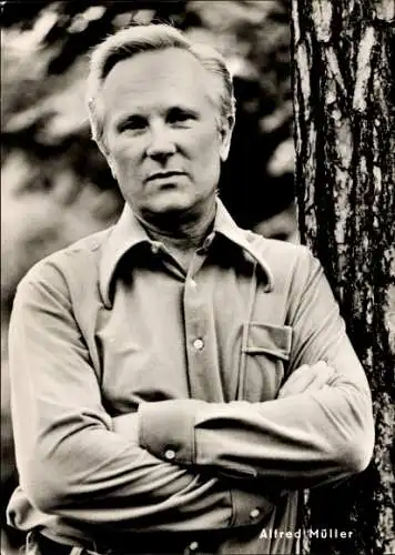 Ak Schauspieler Alfred Müller, Portrait