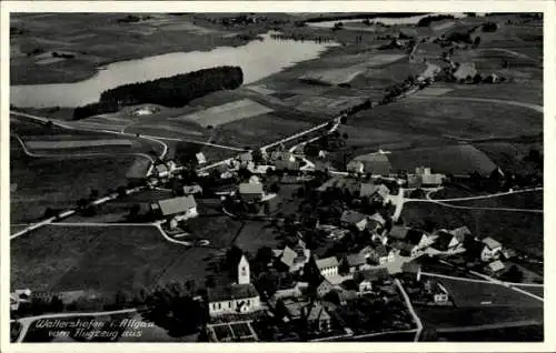 Ak Waltershofen Kißlegg im Allgäu, Fliegeraufnahme